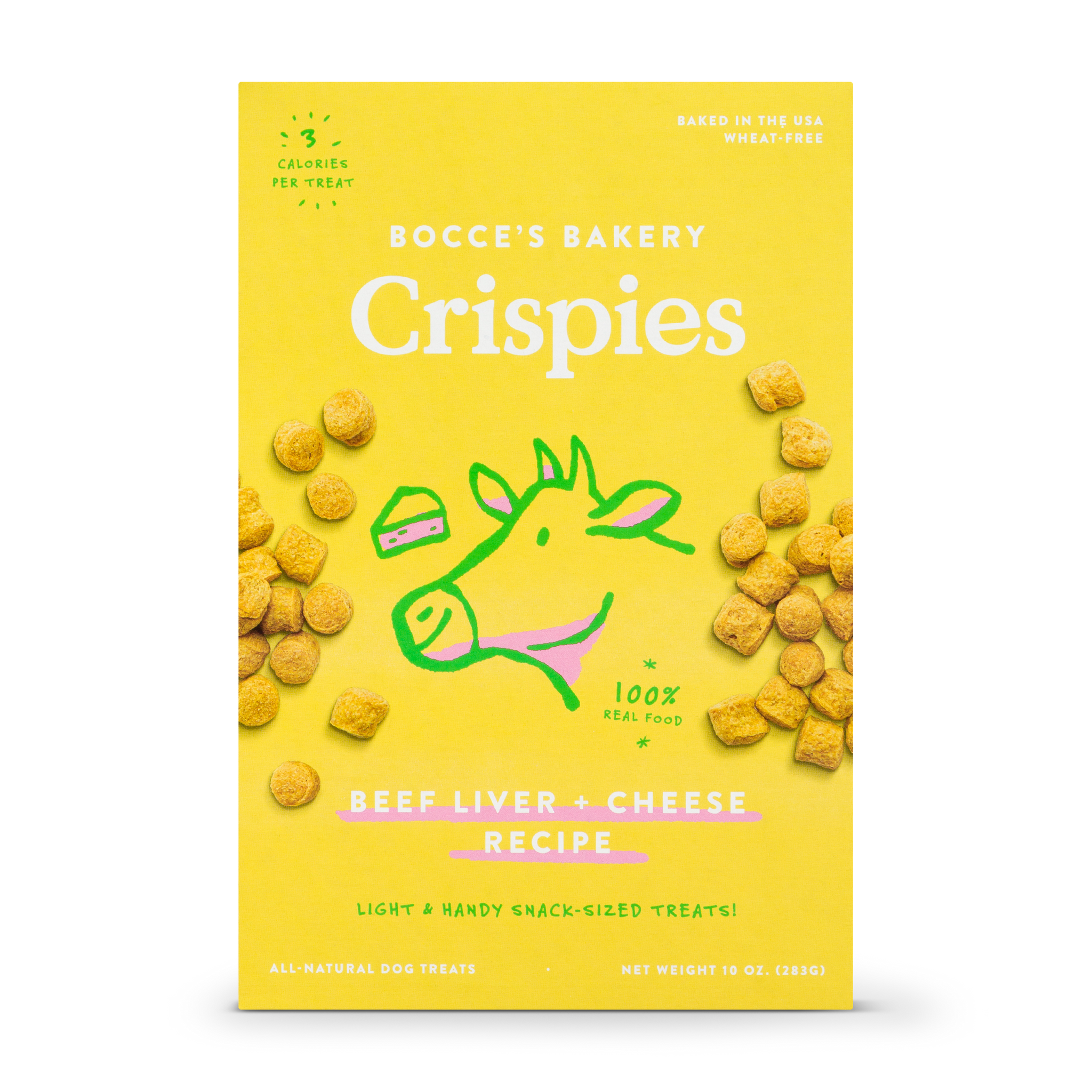 Bocce's Bakery Beef Liver & Cheese Crispies Dog Treats