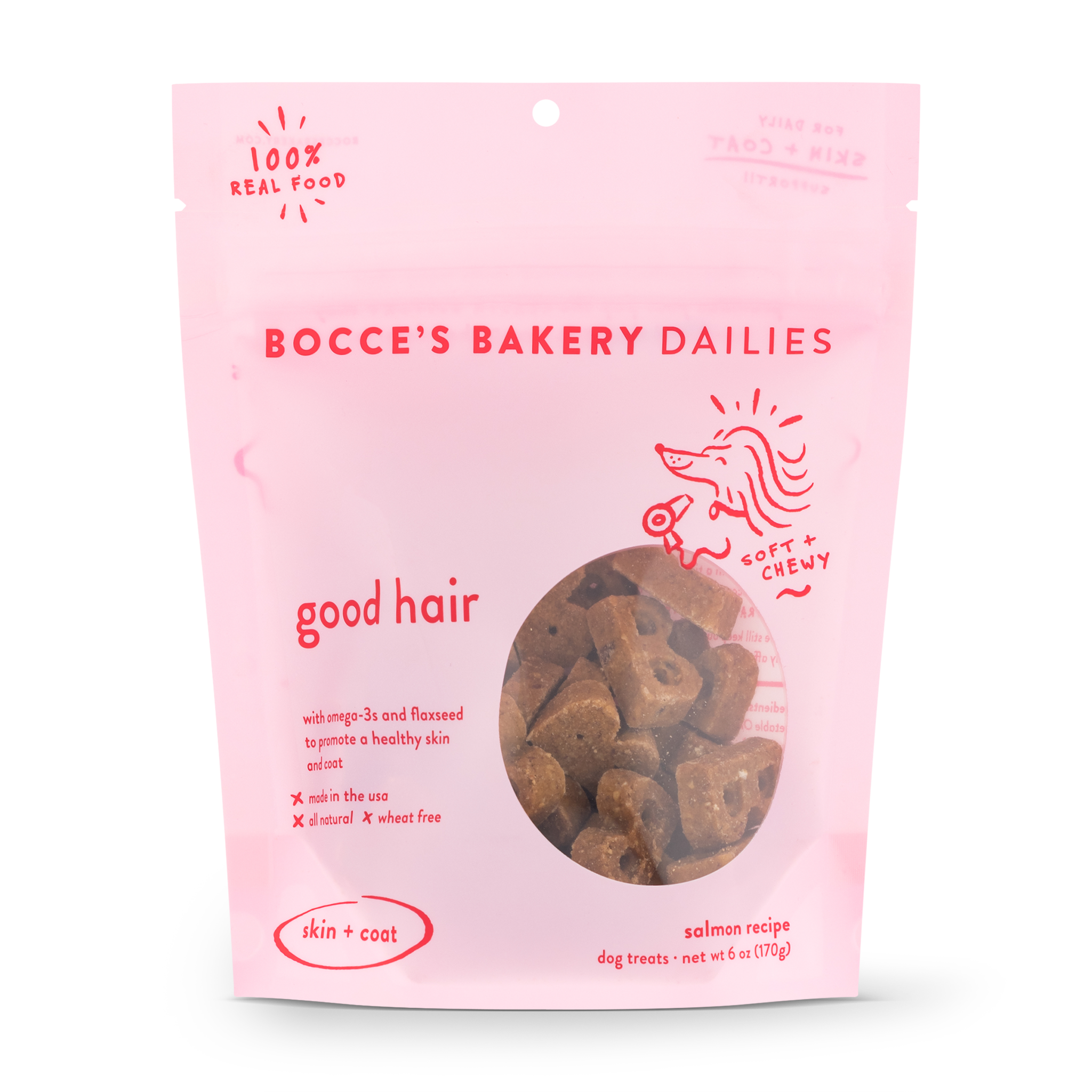 Bocce's Bakery Good Hair Soft & chewy Dog treats