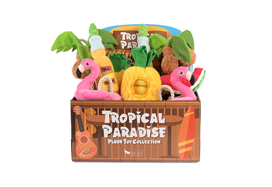 P.L.A.Y Tropical Paradise dog toy Collection