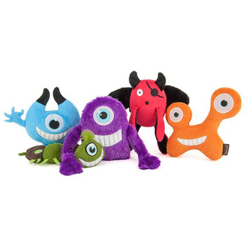 P.L.A.Y. Momo's Monsters Plush Dog Toys