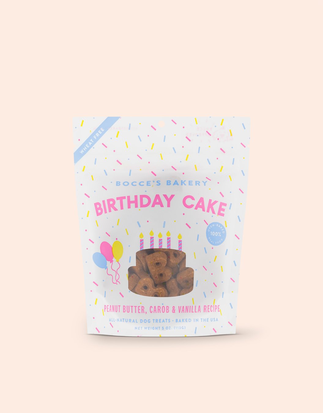 Bocce's  Bakery Birthday Cake Dog treats